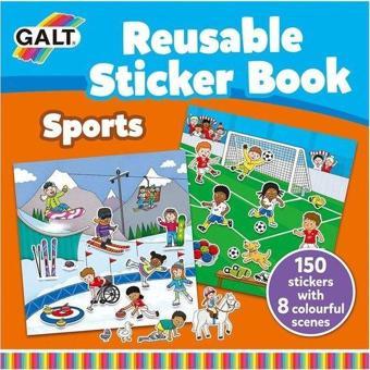 Galt Reusable Sports Sticker Book  Etkinlik Seti