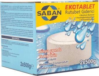 Saban Nem Alıcı Yedek Tablet 2X500 G