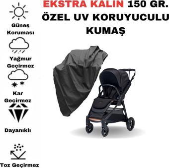 Maxdurable Su Geçirmez Bebek Arabası Koruyucu Kılıf Puset Brandası