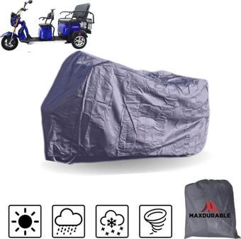 Maxdurable Kral Kr 53 Vanetta 5000 3 Kişilik Elektrikli Motosiklet Motor Koruma Brandası