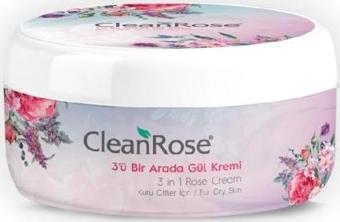 Clean Rose 3'ü Bir Arada Kuru Cilt Kremi 125 Ml