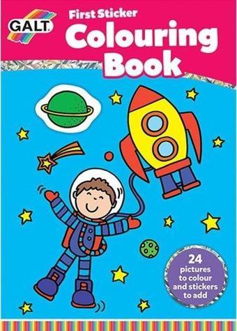 Galt First Sticker Colouring Book Etlinlik Seti