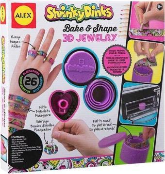 Alex Shrinky Dinks 3D Takılar