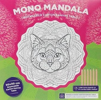 Cosmosart Mandala Ahşap Kedi Kafası