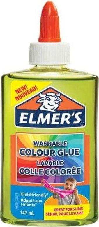 Elmer's 147 ml Şeffaf Renkli Yeşil Yapıştırıcı 