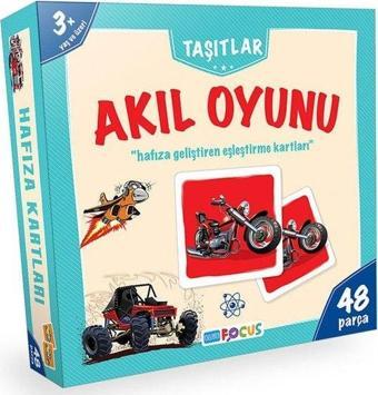 Blue Focus Taşıtlar 48 Parça Akıl Oyunu BF018