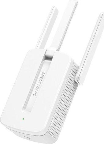 Mercusys Wifi Pro Sinyal Güçlendirici 300 Mbps -Sinyal Yakınlaştırıcı-Wifi 3 Antenli signal Menzil G