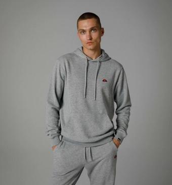 Ellesse Bisiklet Yaka Sweatshirt Gri Erkek EM279