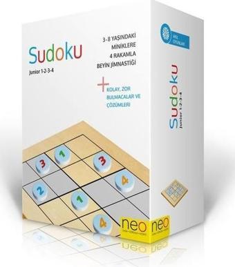 Neo Sudoku Junior 1 2 3 4 Kutu Oyunu