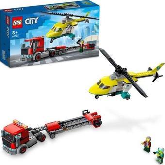 LEGO City Kurtarma Helikopteri Nakliyesi 60343