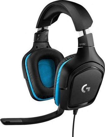 Logitech G G432 DTS 7.1 Surround Ses Kablolu Oyuncu Kulaklığı - Siyah