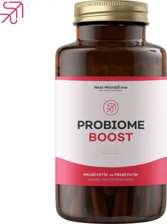 Next Microbiome Probiome-Boost Takviye Edici Gıda (60 Kapsül)