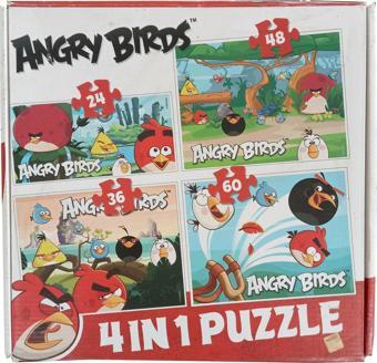 Angry Birds 4 Puuzle Birlikte 168 Parça