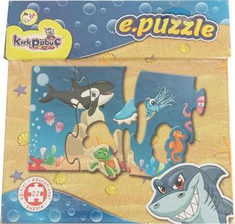 Deniz Hayvanları Eğitici Çocuk Pızzle