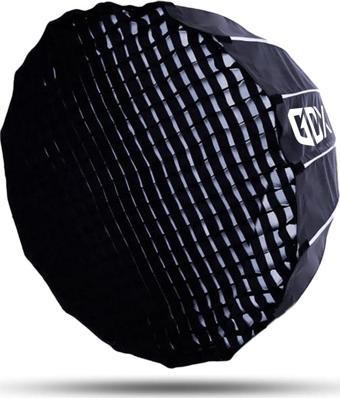 GDX QPG120 Parabolik Gridli 120cm Softbox - Kolay Hızlı Pratik Kurulum