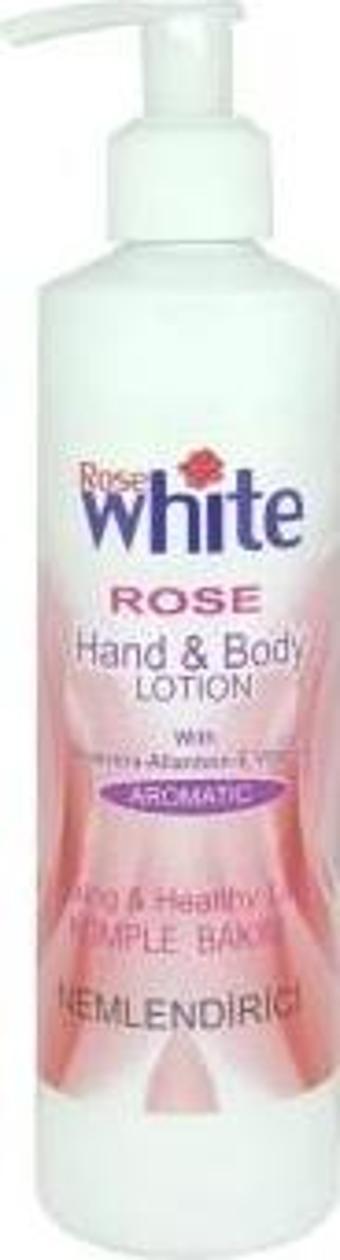 Rose White El Ve Vucut Losyonu 200 ml Pompalı