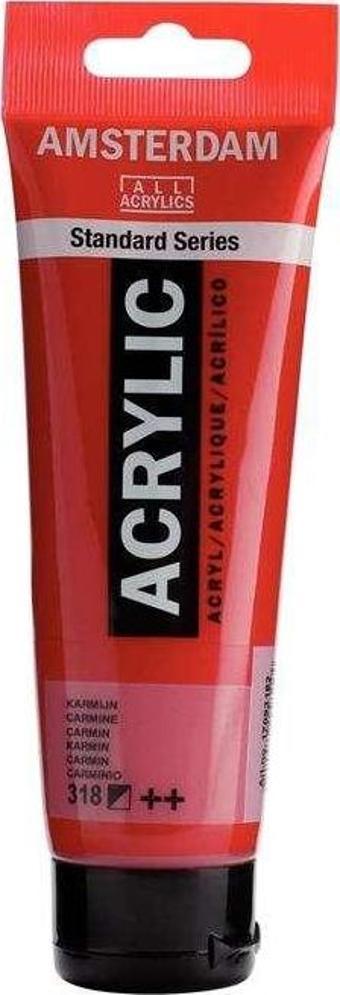 Talens Amsterdam Akrilik Boya 120 ml Carmine 318