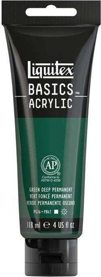 Liquitex Basics Akrilik Boya 118 ml Green Deep 350