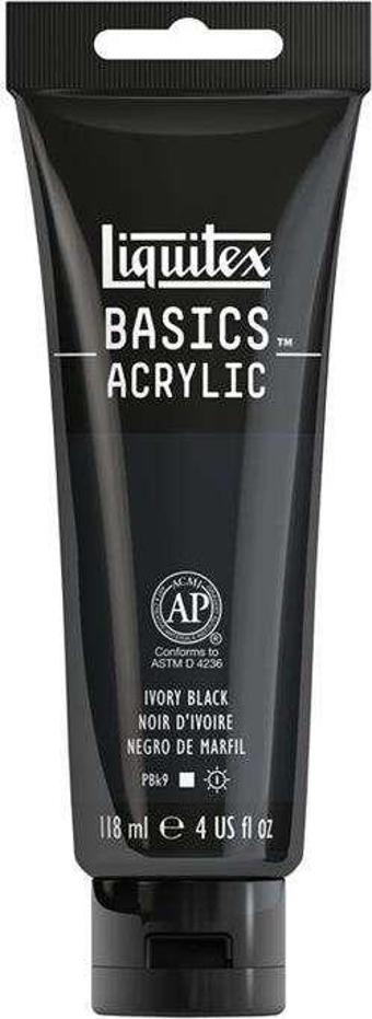 Liquitex Basics Akrilik Boya 118 ml Ivory Black 244