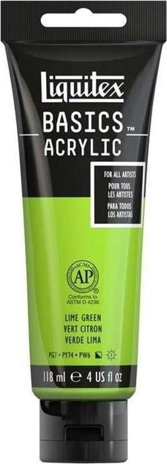 Liquitex Basics Akrilik Boya 118 ml Lıme Green 222