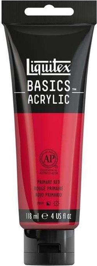 Liquitex Basics Akrilik Boya 118 ml Prımary Red 415