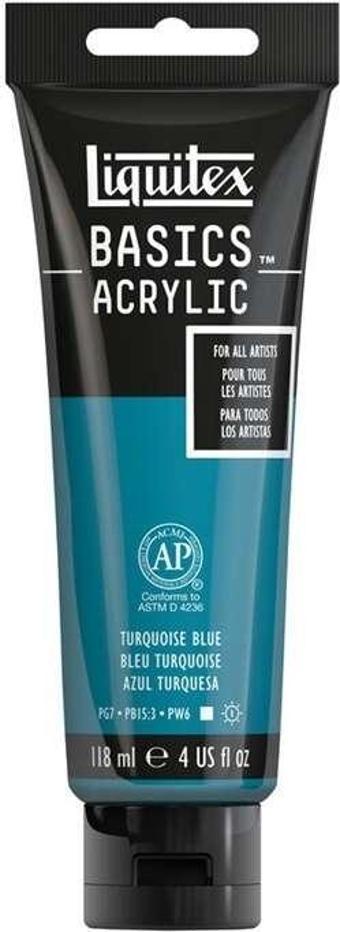 Liquitex Basics Akrilik Boya 118 ml Turquoise Blue 46