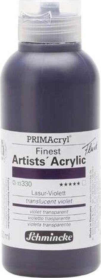 Schmincke PRİMAcryl Artist Akrilik Boya 250 ml Seri 2 Translucent Violet 330