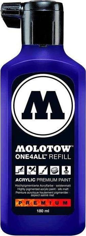 Molotow One4All Akrilik Mürekkep Refill 180ml Violet Dark N043