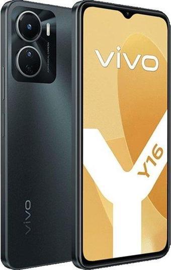 Vivo Y16 64 GB Cep Telefonu Siyah