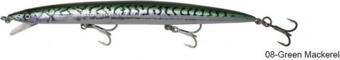 Savage gear Sandeel Jerk Minnow 145 14g  Suni Yem 08-Green Mackerel