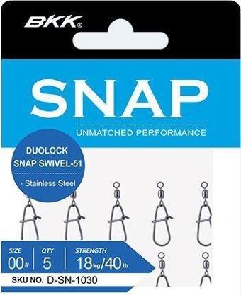 BKK Duolock Snap Swivel-51 Fırdöndü 3