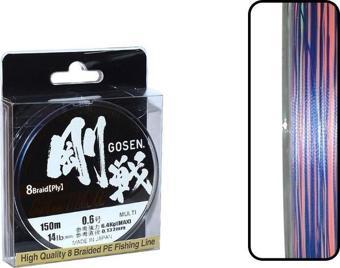 Gosen W8 Casting PE 8 Örgü Spin İp Misina 150m MC Pe 1,2 - 0,187mm - 11,4kg