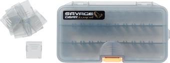 Savage Gear Lurebox 2B Smoke 16.1X9.1X3.1CM Sahte Balık Kutusu