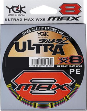 YGK Ultra 2 Max PE WX8 300m 15.5Kg 0,235mm
