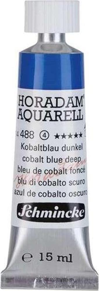 Schmincke Horadam Tüp Sulu Boya 15 ml Seri 4 Cobalt Blue Deep 488