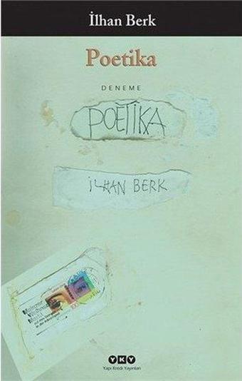 Poetika - İlhan Berk - Yapı Kredi Yayınları