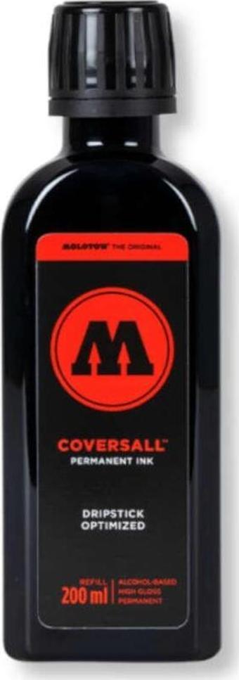 Molotow Coversall Dripstick Permanent Mürekkep 200 ml Black 699052