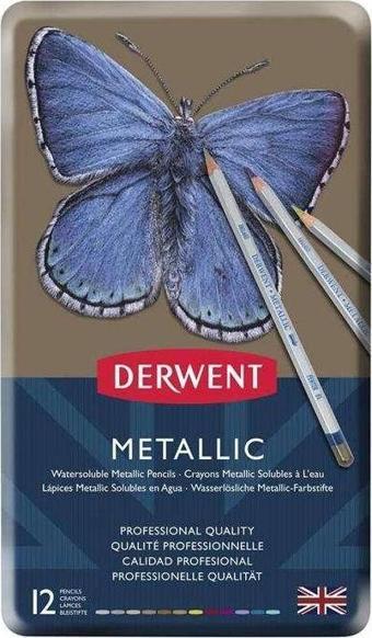 Derwent Metallic 12’li