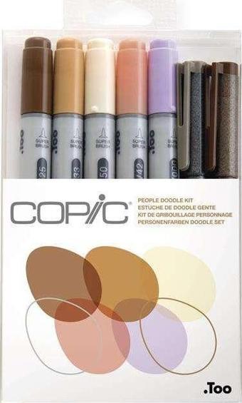 Copic Ciao People Doodle Kit Set 6’lı