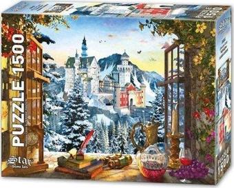 Star Game Dağdaki Şato 1500 Parça Puzzle 1100417