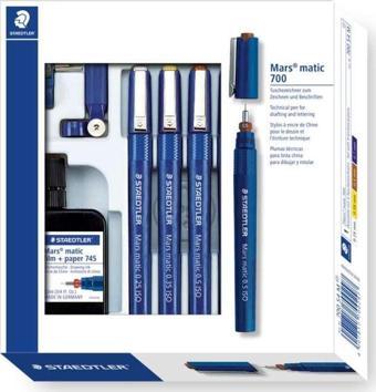 Staedtler Mars Matic 700 Teknik Çizim Kalem Seti 9lu 70059