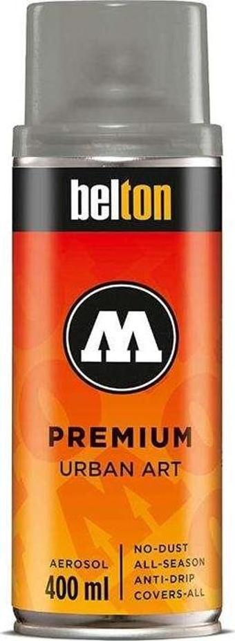 Molotow Belton Premium Sprey Boya 400 ml Transparent Middle Grey Neutral 250