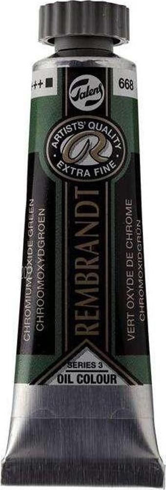 Rembrandt Yağlı Boya 40 ml Seri 3 Chromium Oxide Green 668