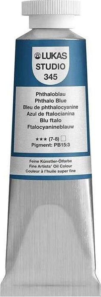 Lukas Studio Yağlı Boya 37 ml Phthalo Blue 345