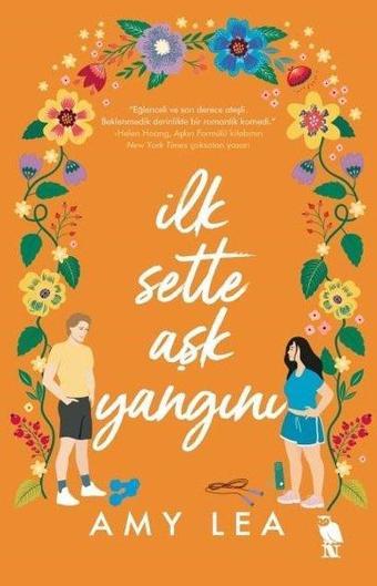 İlk Sette Aşk Yangını - Amy Lea - Nemesis Kitap Yayınevi