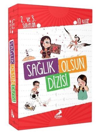 Sağlık Olsun Dizisi-10 Kitap Takım - Sevinç Kuşoğlu - Erdem Çocuk