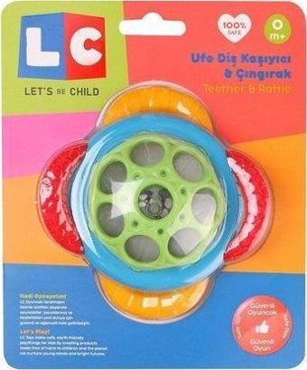 Let's Be Child Ufo Diş Kaşıyıcı & Çıngırak