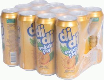 Çaykur Didi Şeftali Aromalı Soğuk Çay 500Ml X12