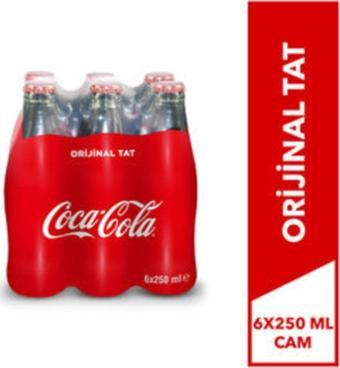 Coca-Cola 6X250 Ml Cam Şişe