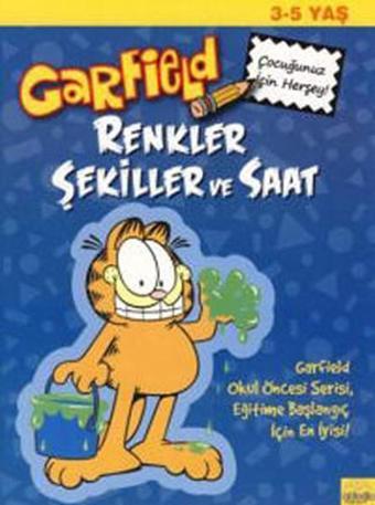 Garfield Renkler Şekiller & Saat - Kolektif  - Güloğlu